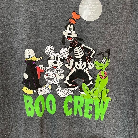 Disney Boo Crew Halloween T-Shirt XL 14 NWT - Picture 2 of 7